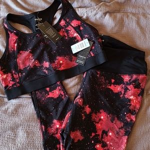 Red Galaxy Workout Set